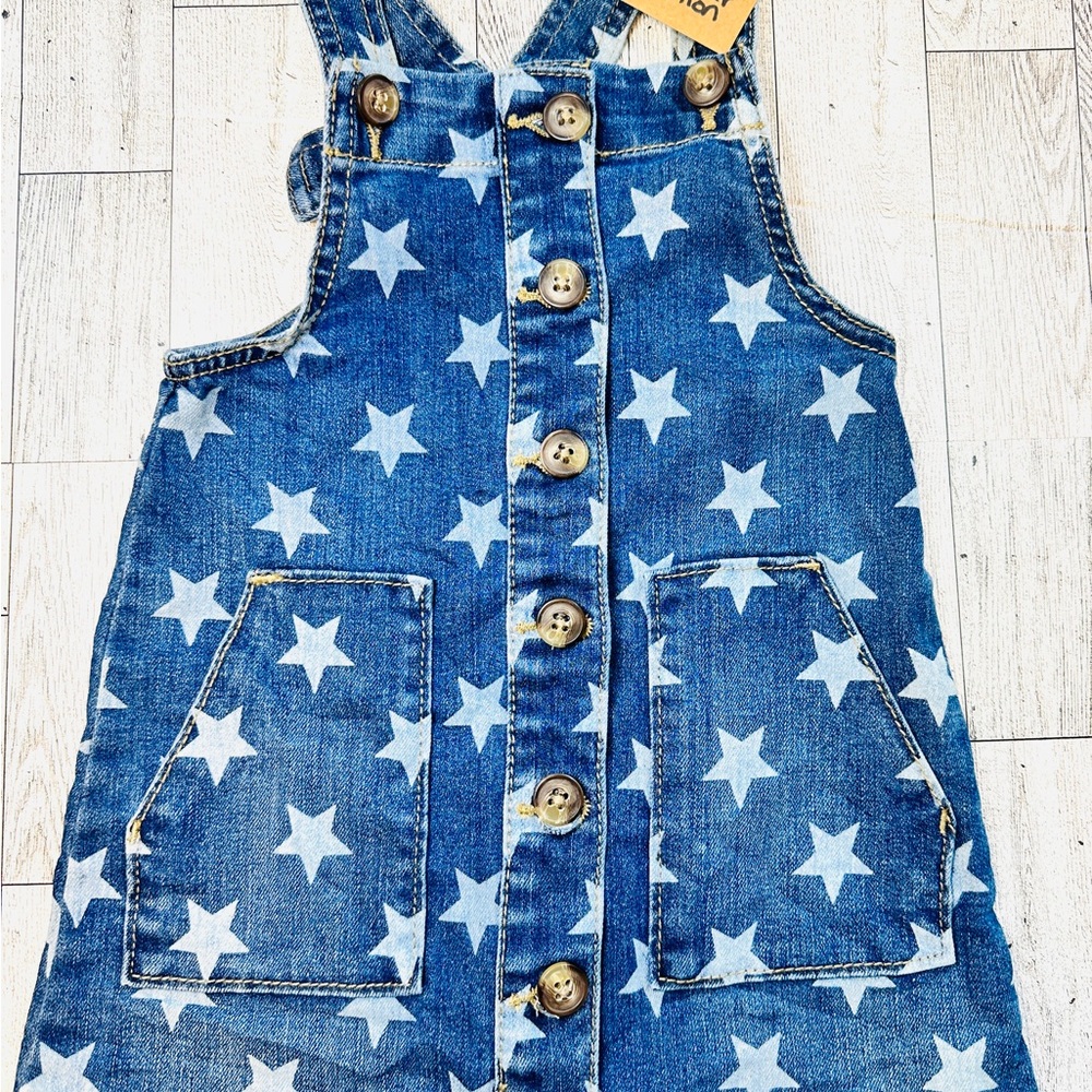 Size 2T wonder nation overall dress